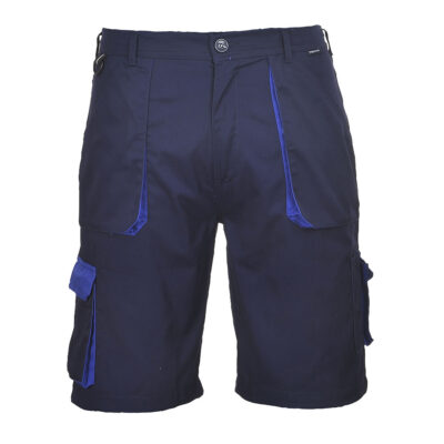 Portwest Texo Shorts Med Kontrast Marine