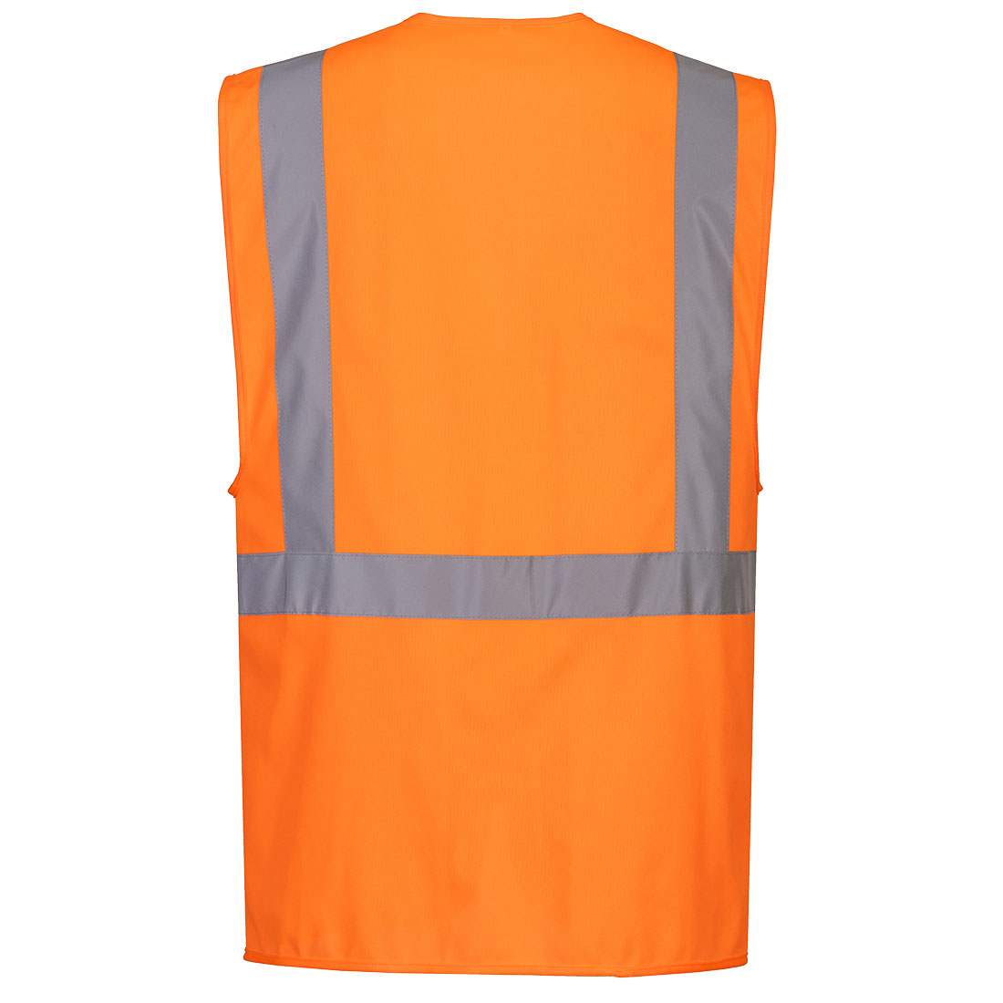 Hi-Vis Executive vest med tablet lomme - orange - Billede 2