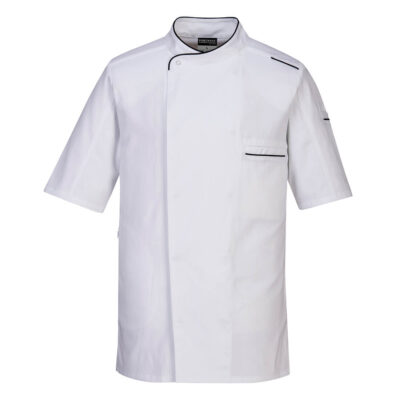 Surrey kokkejakke S/S - Hvid