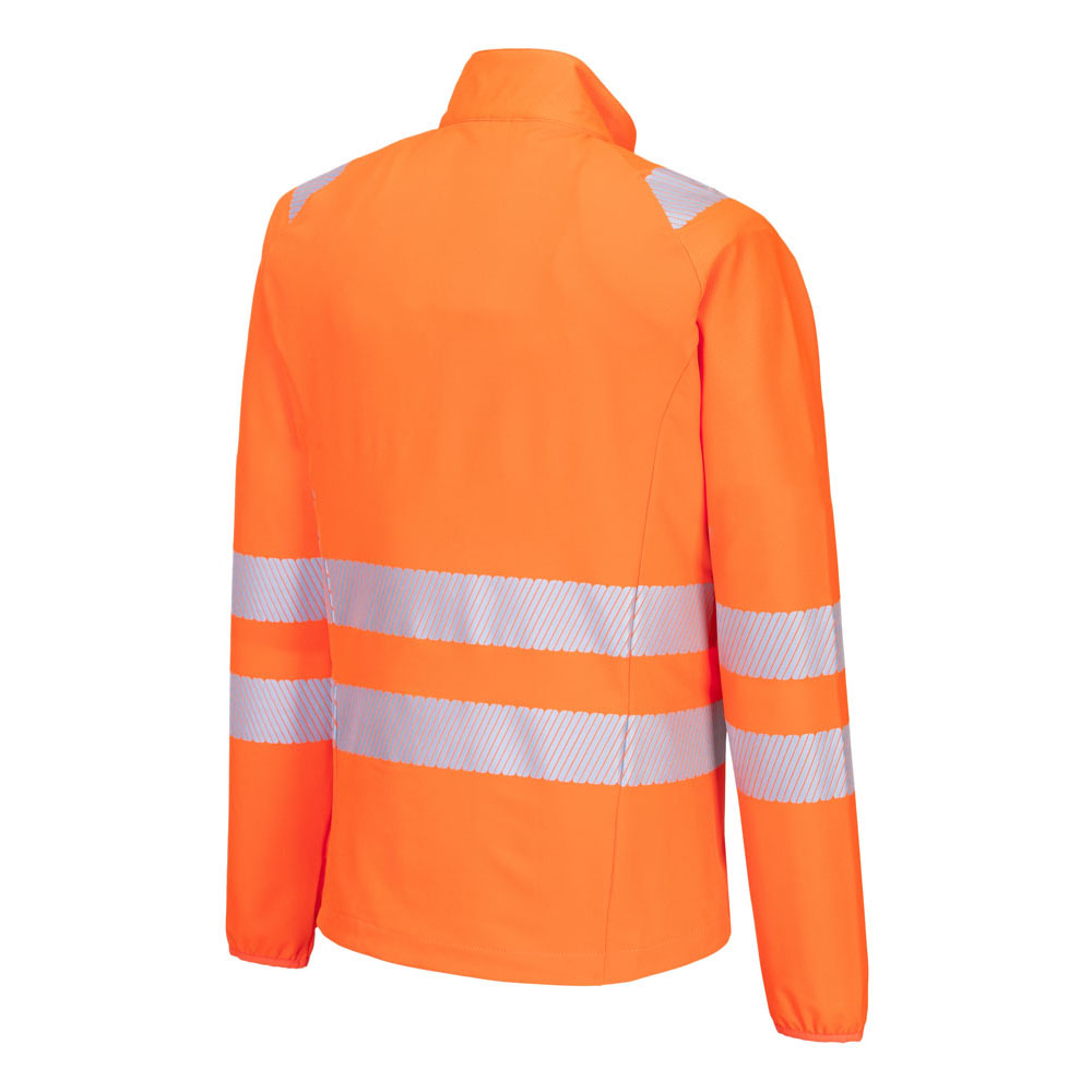 DX4 hi-vis skal jakke - Orange/Sort - Billede 3