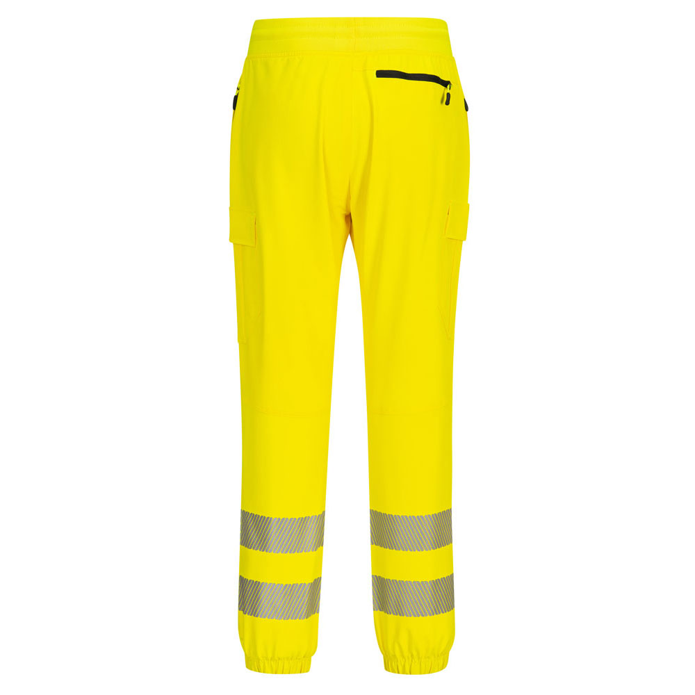 KX3 hi-vis flexi jogger klasse II - Gul/Sort - Billede 4
