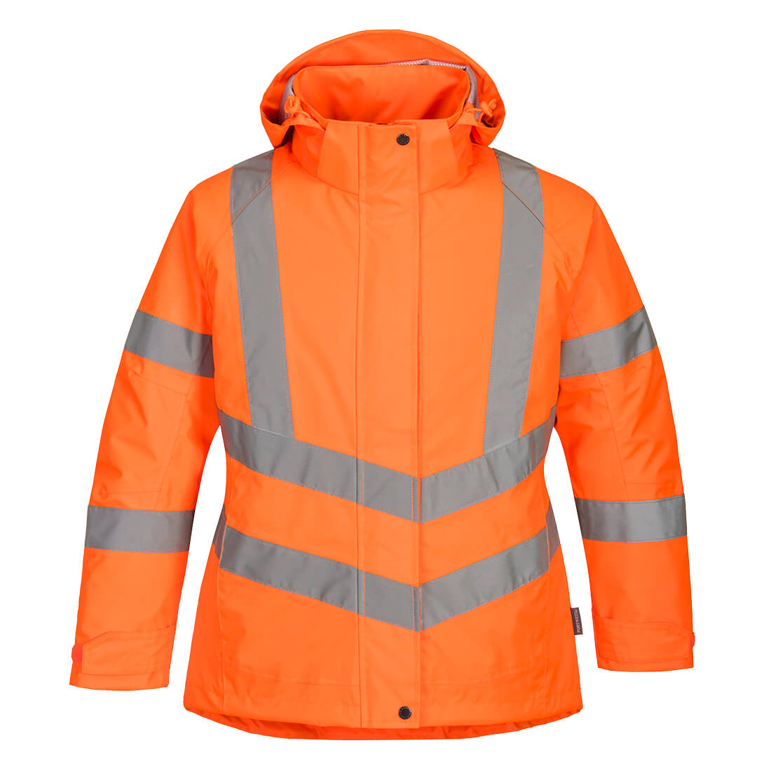 Dame hi-vis vinterjakke - Orange