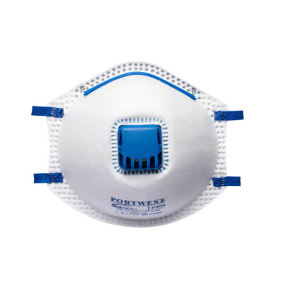 FFP2 Filtermaske m. Ventil - Blisterpakke (3) Hvid
