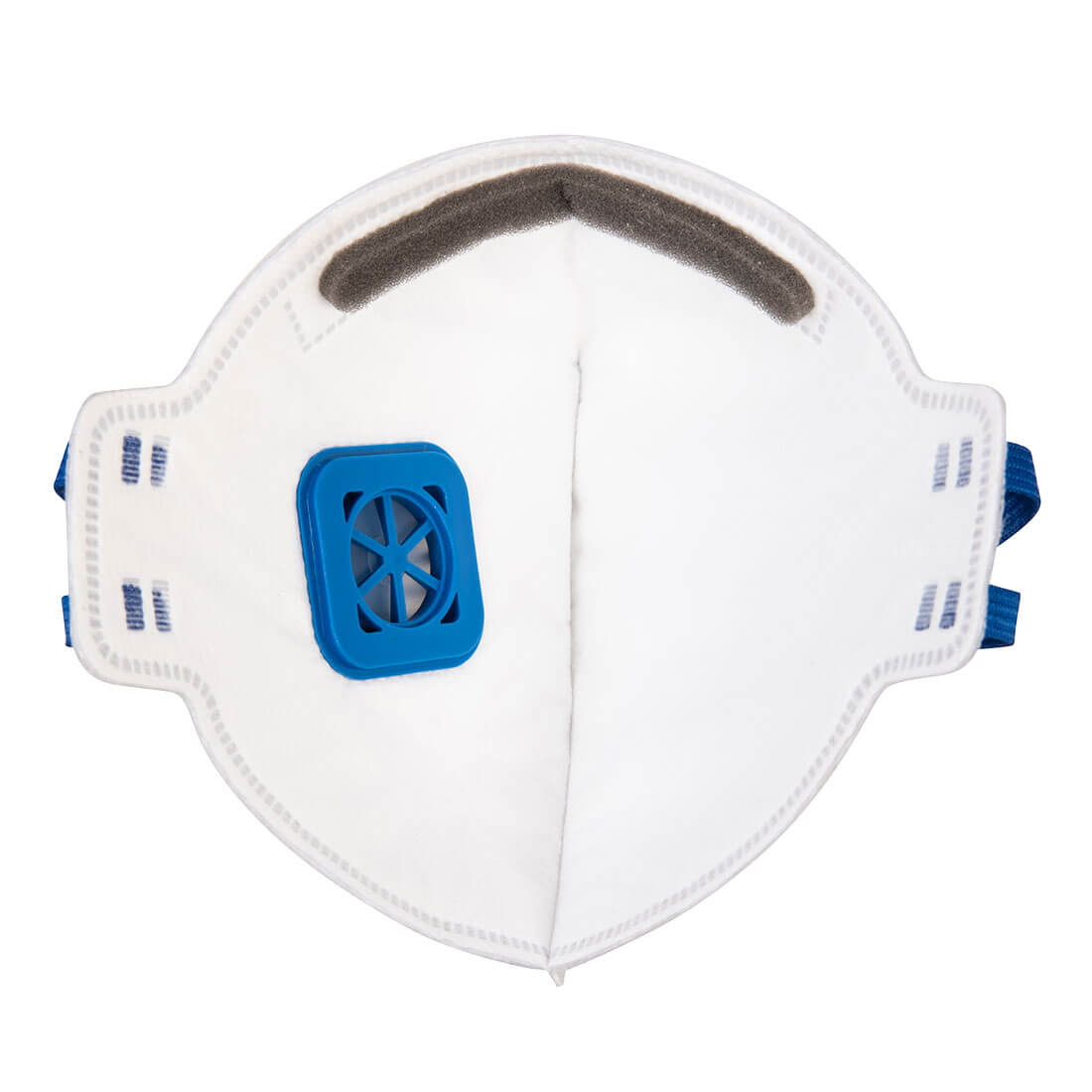 FFP2 Foldbar Filtermaske m. Ventil Hvid - Billede 2