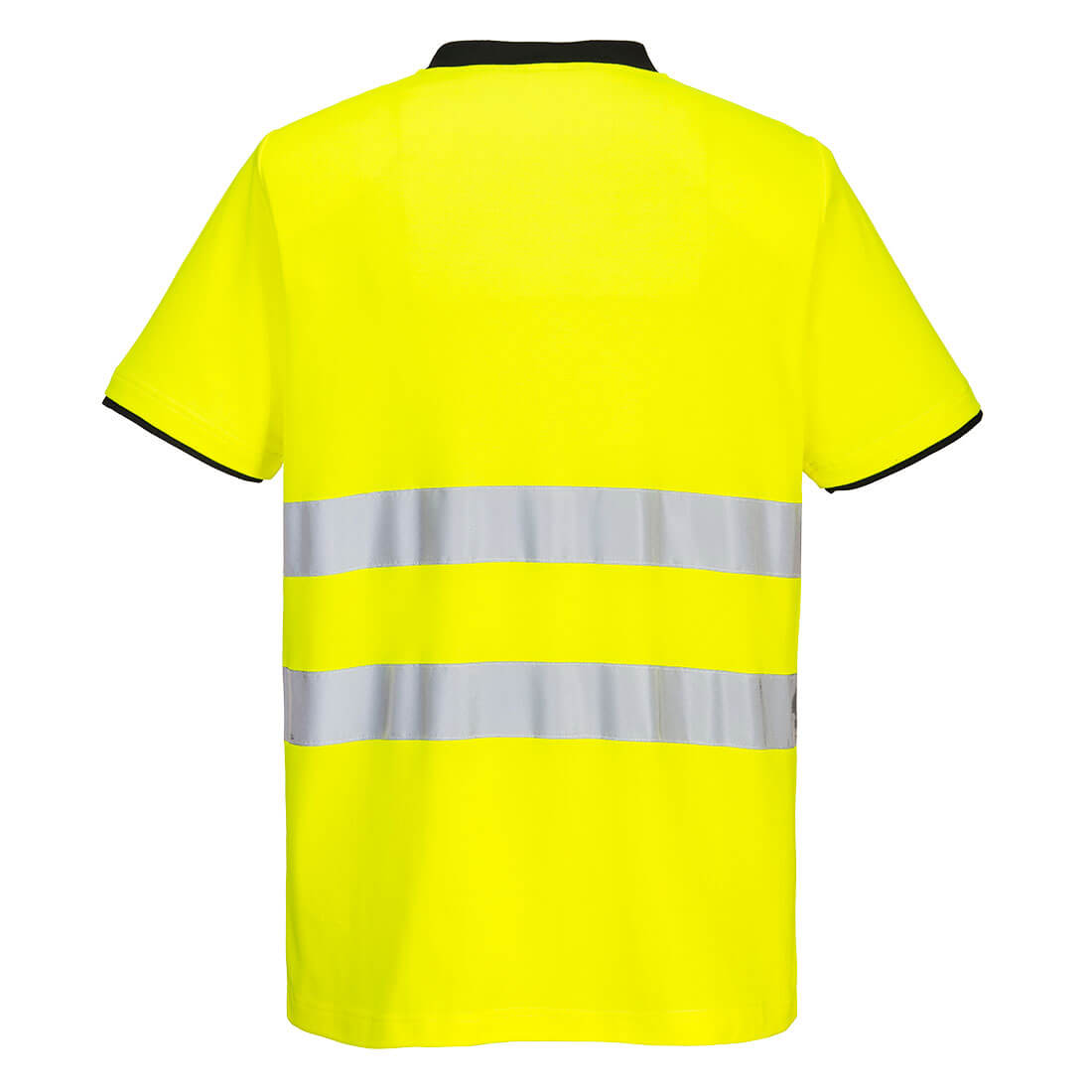 PW2 Hi-Vis t-shirt korte ærmer - Gul/Sort - Billede 2