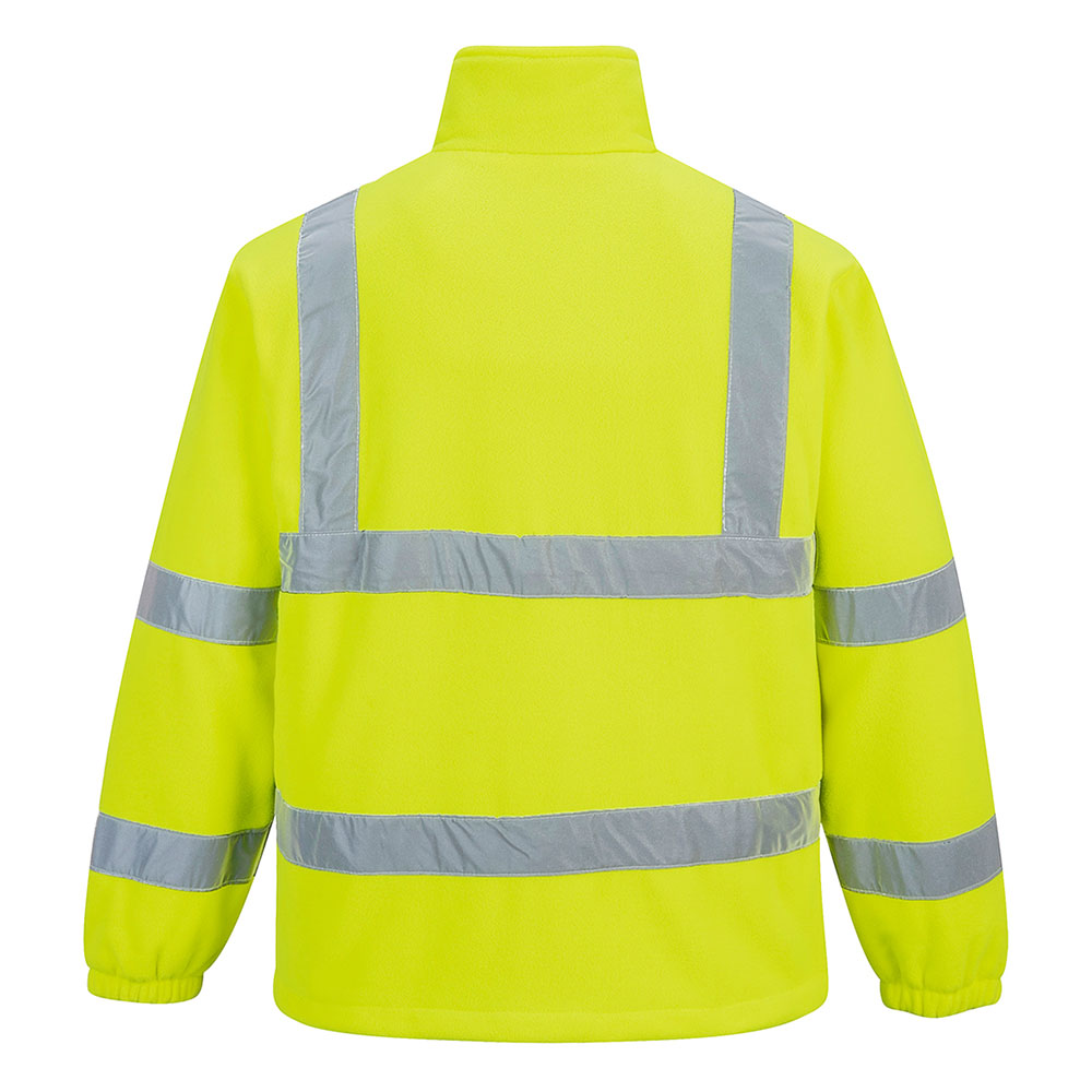 Hi-Vis Mesh Foret fleecejakke - Gul - Billede 2