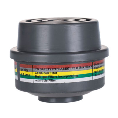 ABEK1P3 Kombinationsfilter m/speciel gevind - Grå