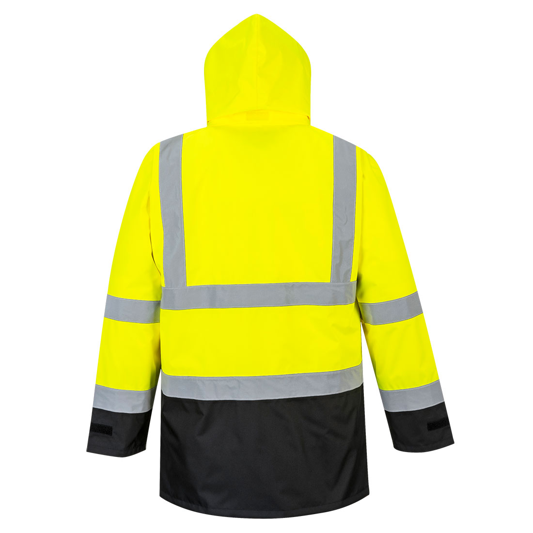 Hi-Vis Executive 5-i-1 Jakke - Gul/Sort - Billede 2