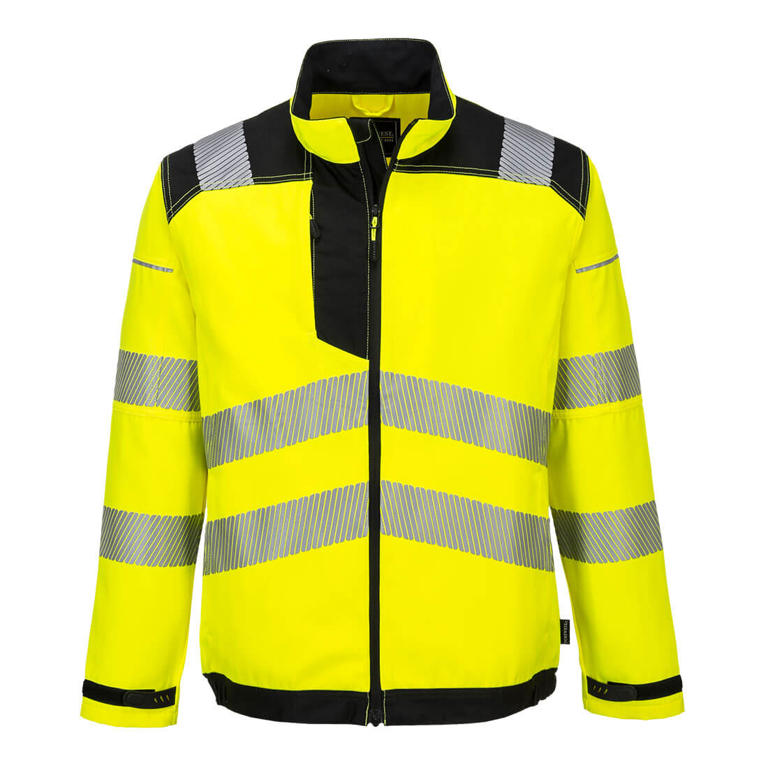 PW3 Hi-Vis arbejdsjakke - Gul/Sort