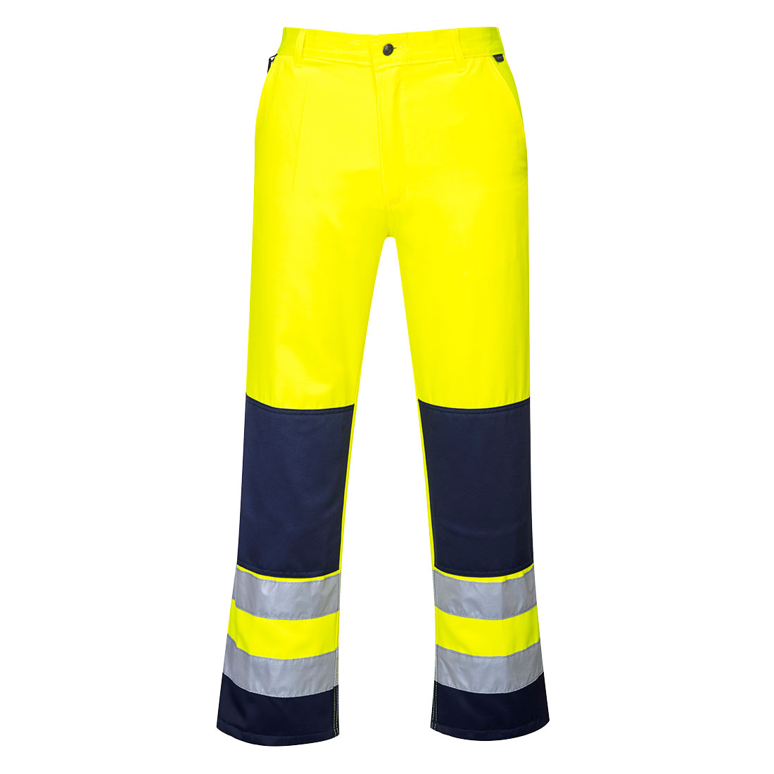Sevilla hi-vis bukser - Gul/Marine