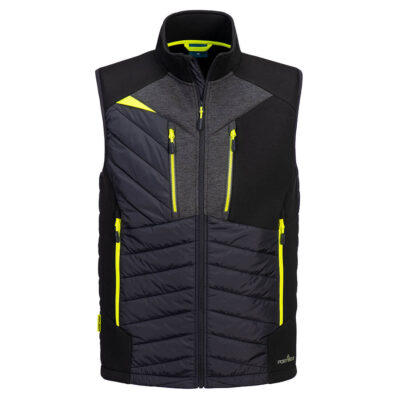DX4 kombineret vatteret stretch vest - Sort