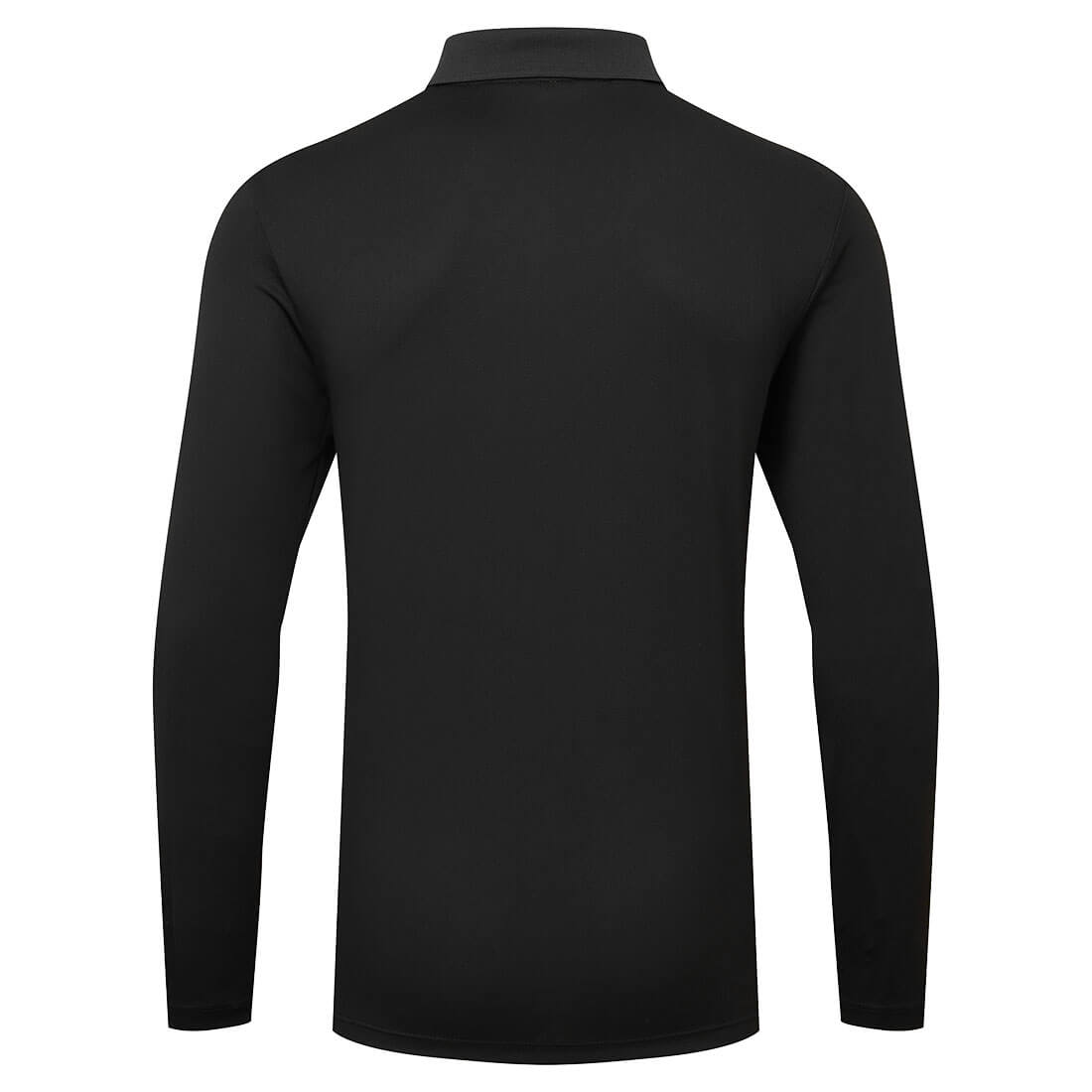 DX4 Langærmet poloshirt - Sort - Billede 2