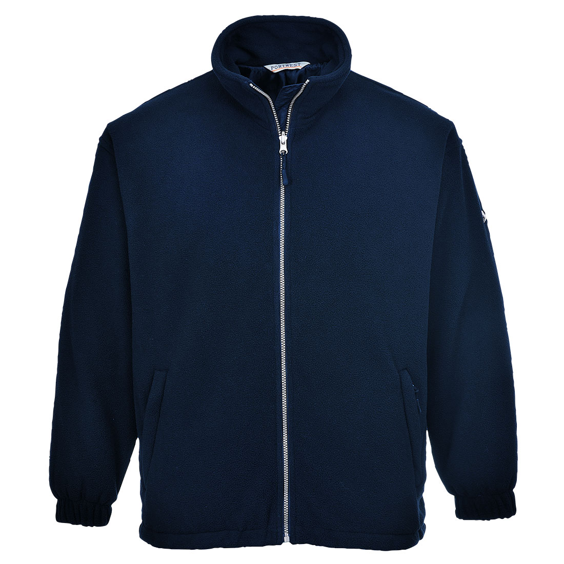 Vindtæt fleece - Marine