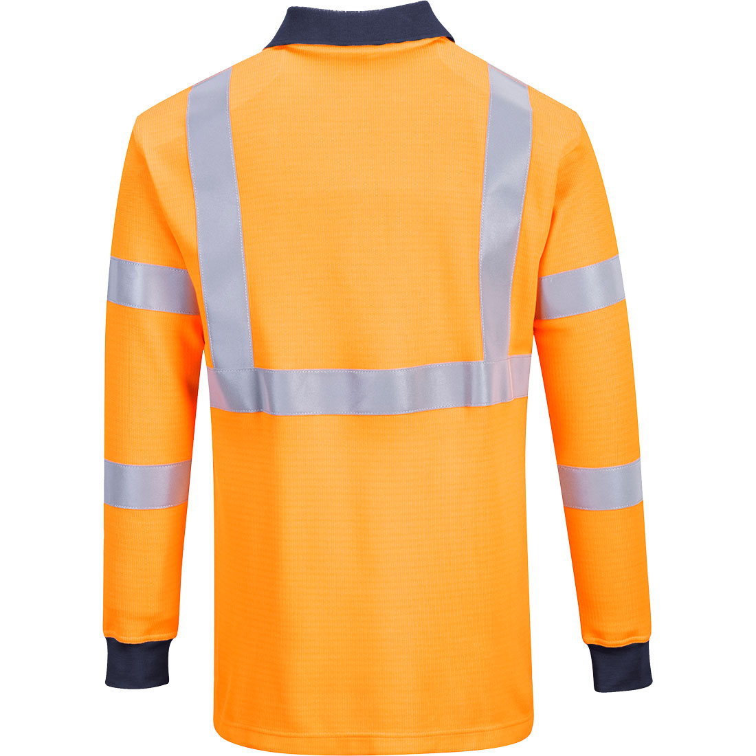 FR RIS poloshirt - Orange - Billede 2