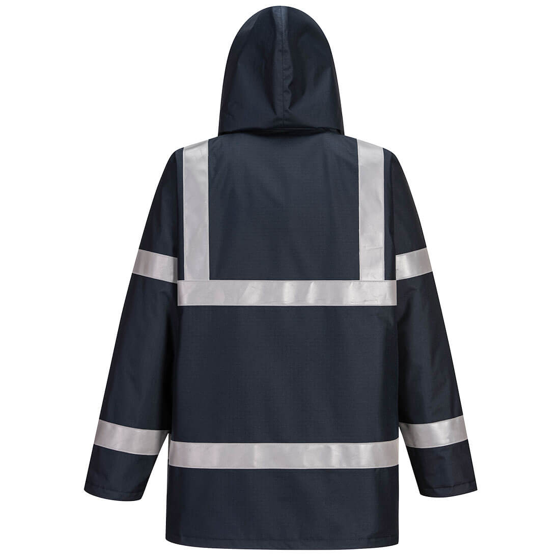 Bizflame antistatisk FR regnjakke - Marine - Billede 2