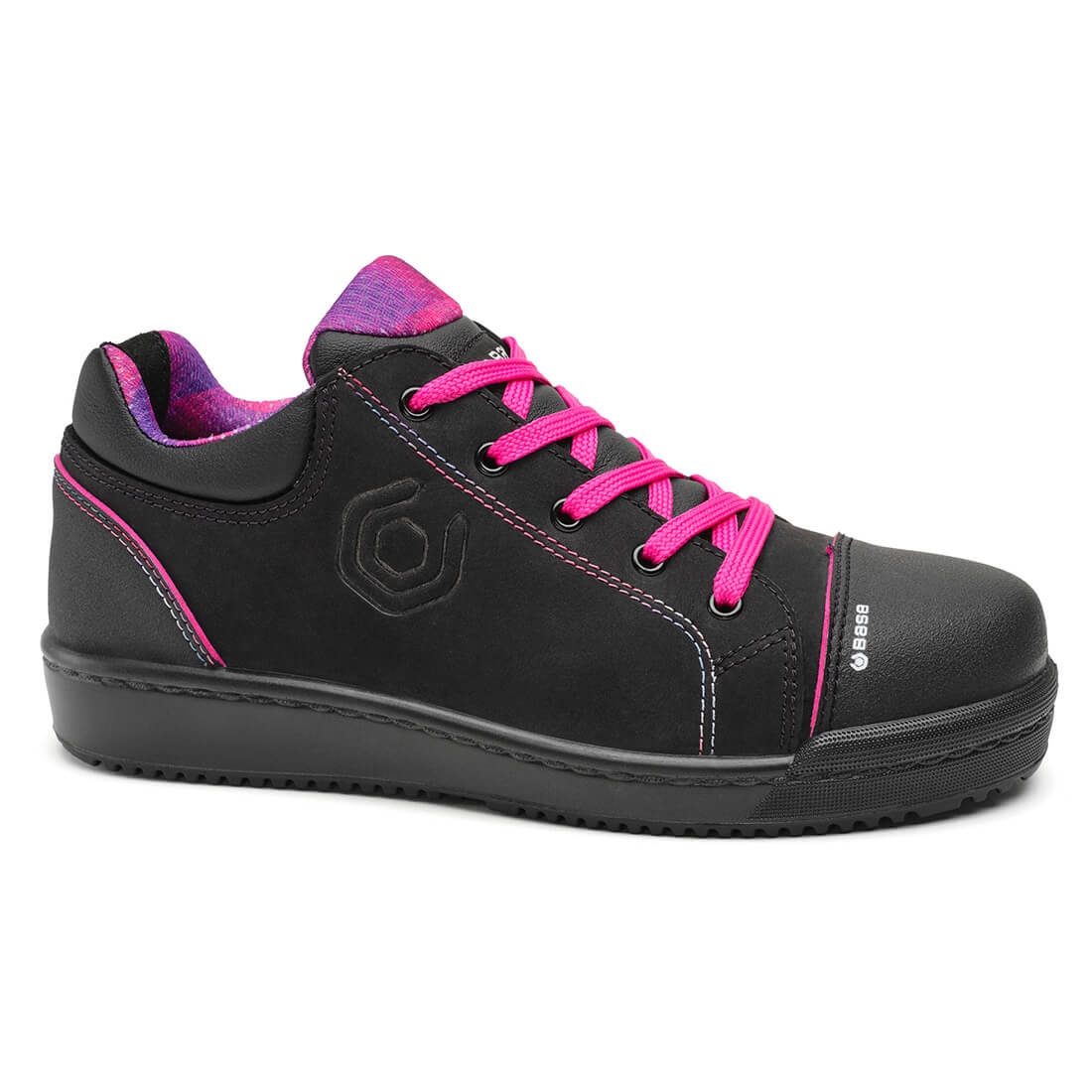 Margot - Sort/Fuchsia