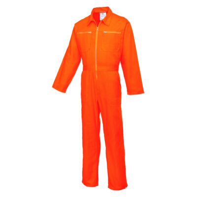 Bomuld kedeldragt - Orange