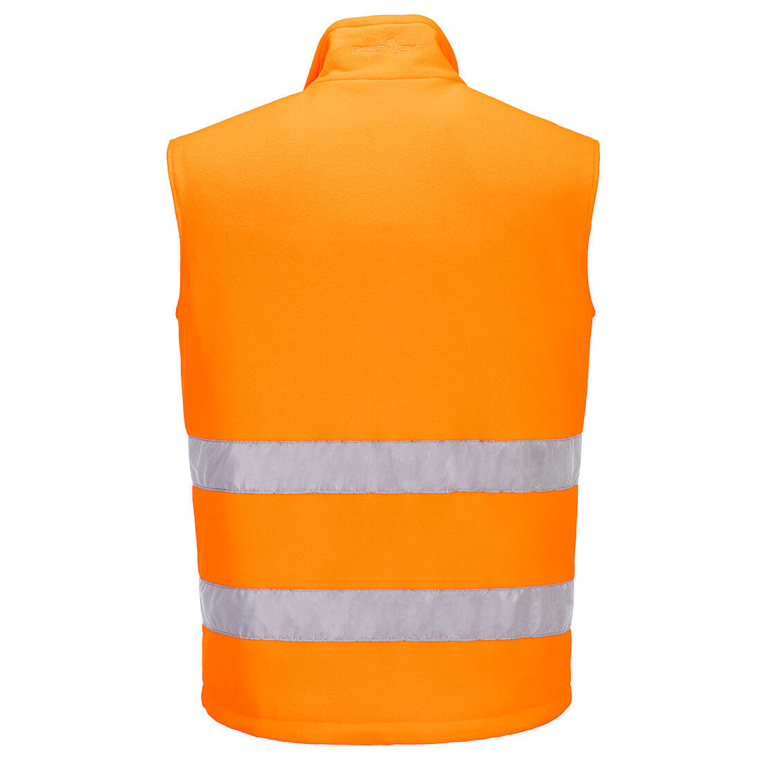 PW2 hi-vis fleece bodywarmer - Orange/Sort - Billede 2