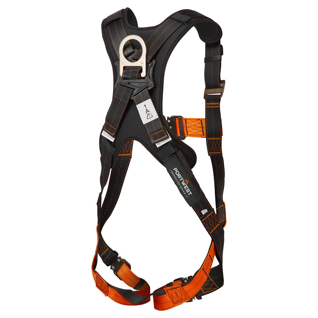 Portwest Ultra 2 punkts sele - Sort/Orange - Billede 2