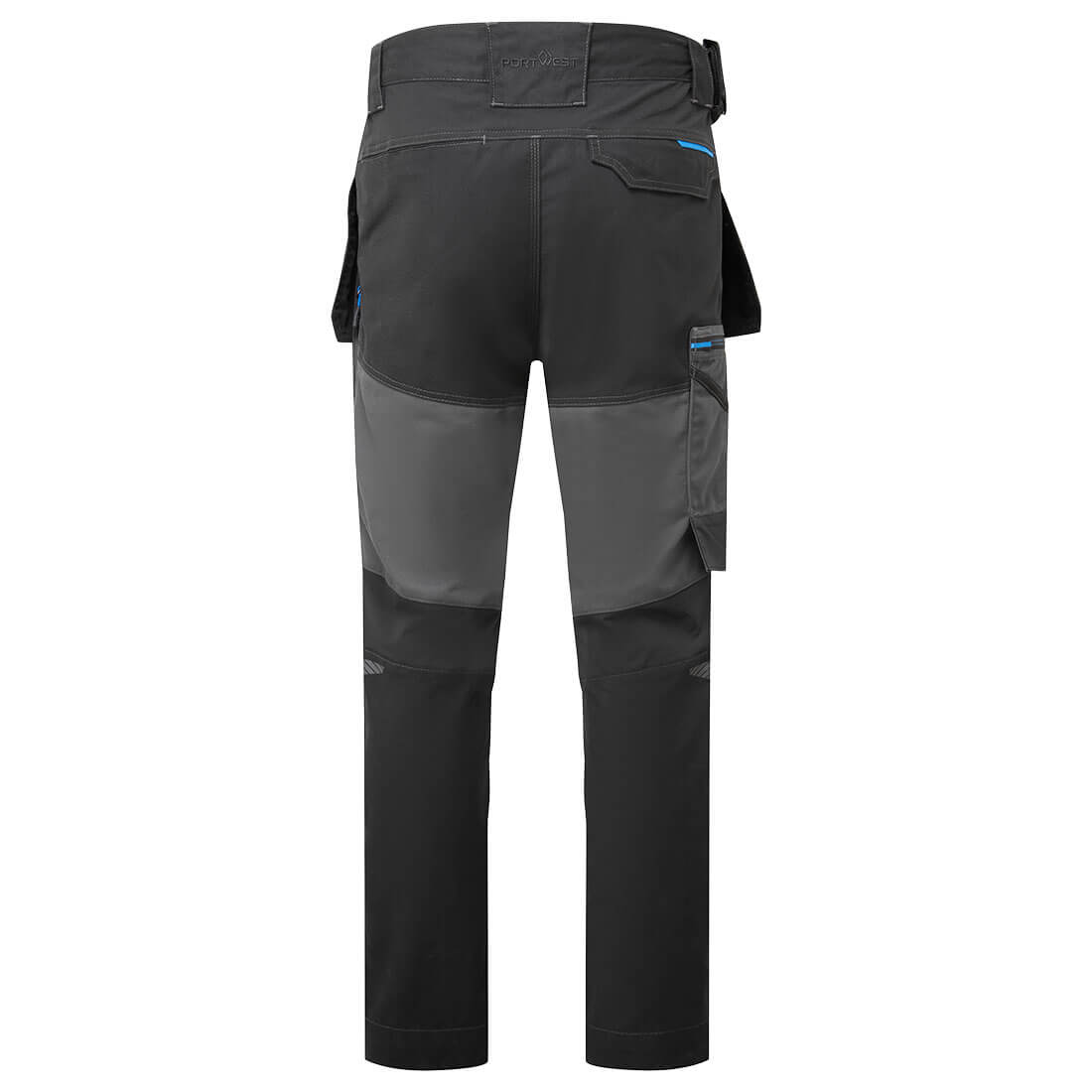 WX3 Slim Fit hængelomme jobbukser - Molegrå - Billede 2