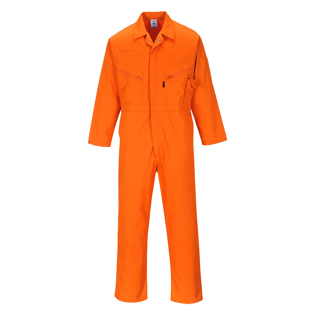 Liverpool kedeldragt m. lynlås - Orange
