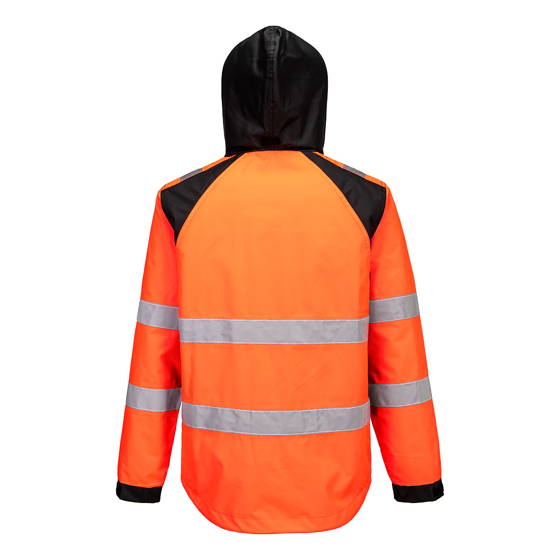 WX2 Wco hi-vis vandtæt skaljakke - Orange/Sort - Billede 2