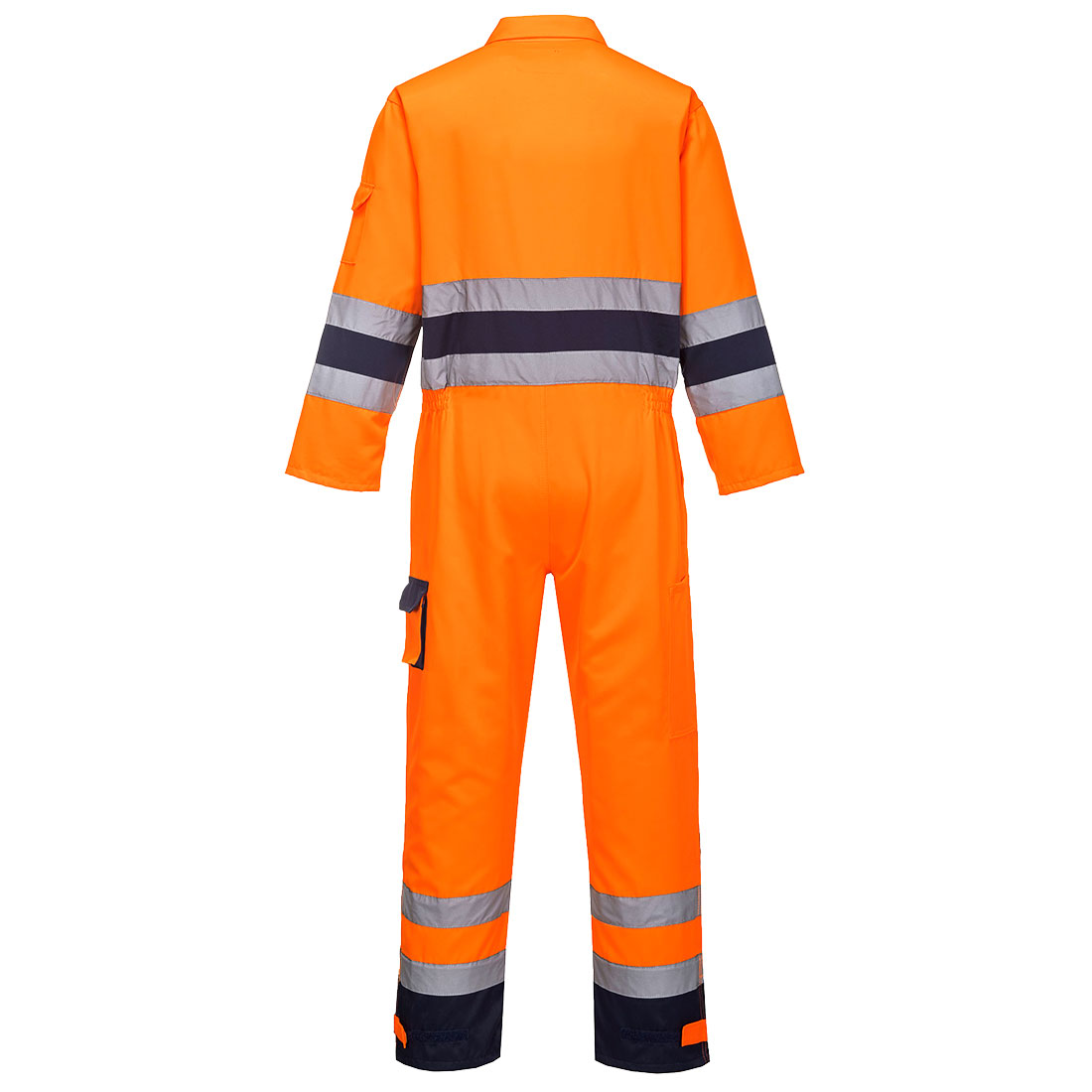 Nantes hi-vis kedeldragt - Orange/Marine - Billede 2