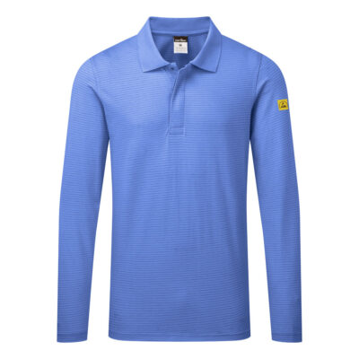 Anti-Static ESD Polo Shirt L/S