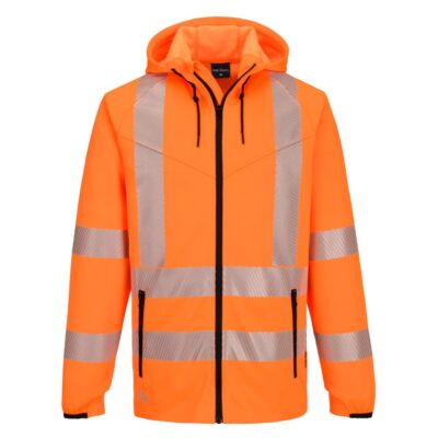 KX3 Sport Hi-Vis hættetrøje med lynlås Orange