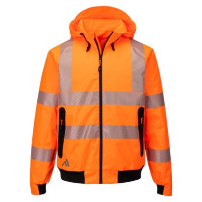 KX3 Sport Hi-Vis bomber regnjakke Orange