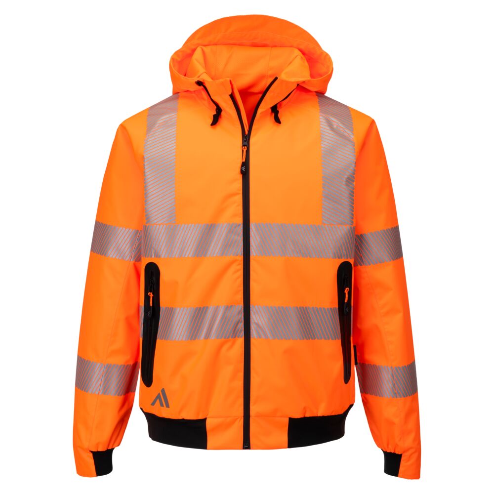 KX3 Sport Hi-Vis bomber regnjakke Orange
