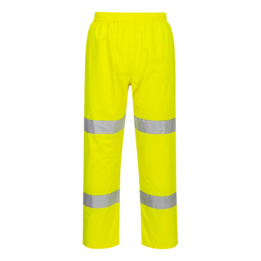 Hi-vis letvægts-, sammenpakkelige, overtræks buks Gul