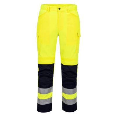 Hi-Vis Mesh Panel Trousers Gul/Marine